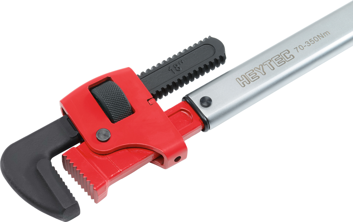 Adjustable torque wrench with onehand clamp, 70350 Nm HEYCO
