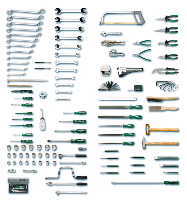 942 Mechanics, industry and maintenance: Comprehensive Mechanics’ Set, 140 pcs.