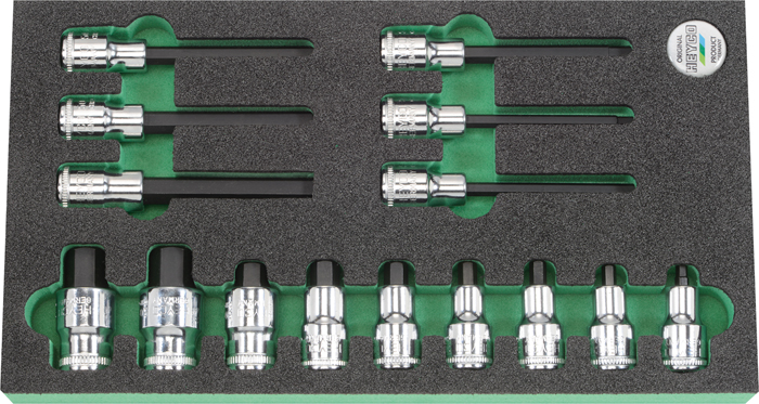 981-15 Set with screwdriver sockets
