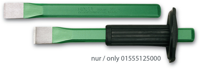 1555 Flat cold chisel with non-spreading safety head