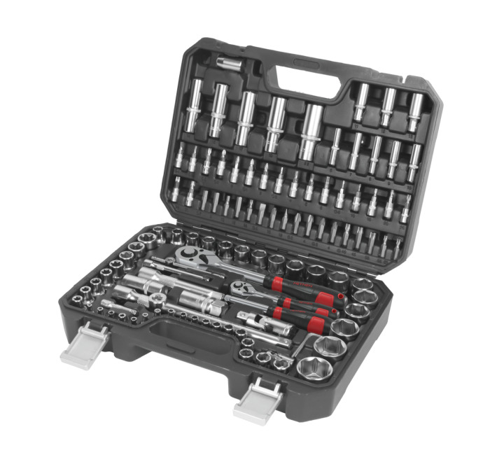 50225501583 Socket set 1/4" + 1/2", 108 pcs.