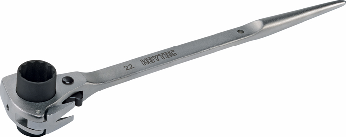 50742 Scaffolding ratchet-tool with nail puller