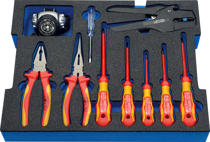 50807740200 Sanitary tool set for L-Boxx, module 3, 10 pcs.
