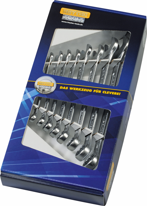 B 50810 Set of combination wrenches