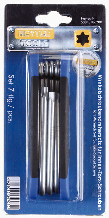 H 5081348-7 Set of L-shaped TORX<sup>®</sup>-Wrenches