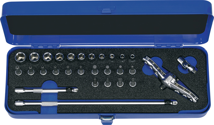 50828-3015 T-Handle socket set, 29 pcs.