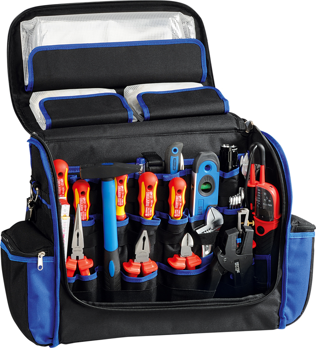 50848-27 Electricians bag with VDE tool set, 28 pcs.