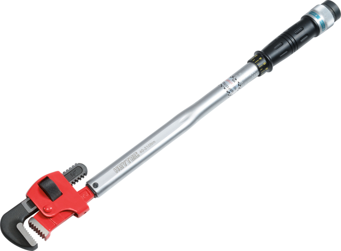 50888021080 Adjustable torque wrench with one-hand clamp, 40-210NM