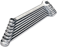 Heyco 3509470 Metric Open End Wrench Set 12 Pieces for sale online